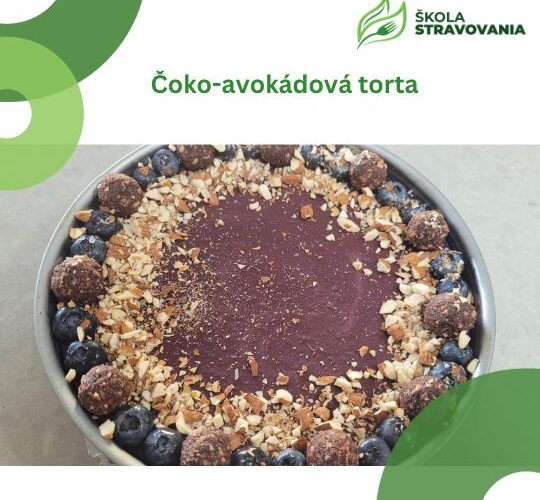 čoko-avokádová torta