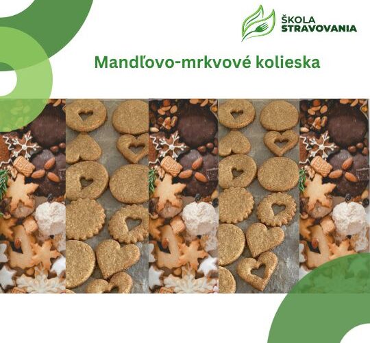 Mandľovo-mrkvové kolieska